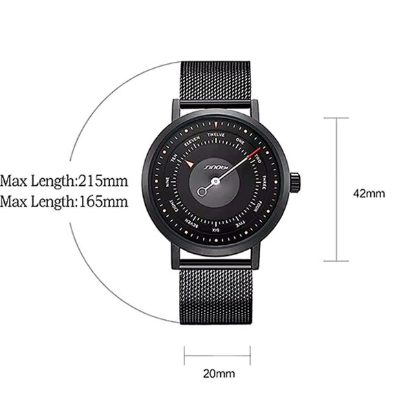 Amazon.com: SINOBI Business Watches Men Fashion Creative  Avant-Garde Luxury Fashion Creative Sports Watch by Sinobi